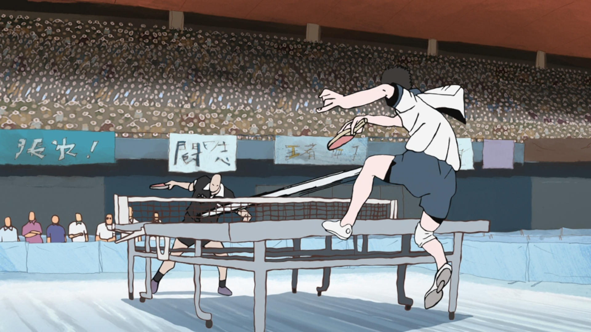 Ping Pong the Animation  Anime wall art, Anime, Concept art